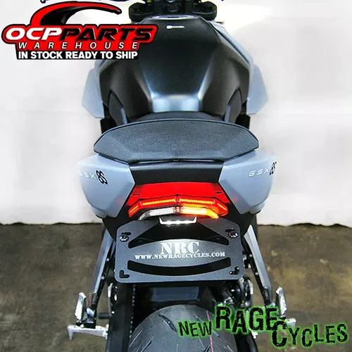 NEW! New Rage Cycles Fender Eliminator Kit for 2023 & Up Suzuki GSX-8S GSX-8R