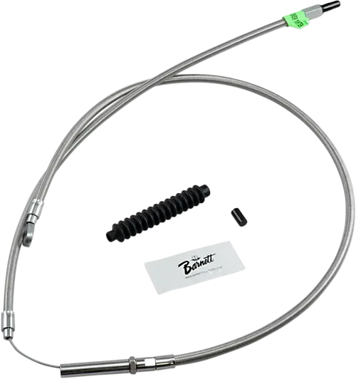 BARNETT High-Efficiency Stainless Steel Clutch Cable for Harley-Davidson -