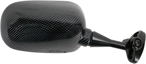 Right Mirror Replacement - Carbon Fiber Look Emgo 20-87033 02-03 Honda CBR954RR