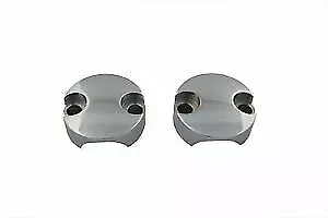 Chrome Riser Cap Set V-Twin 25-2212