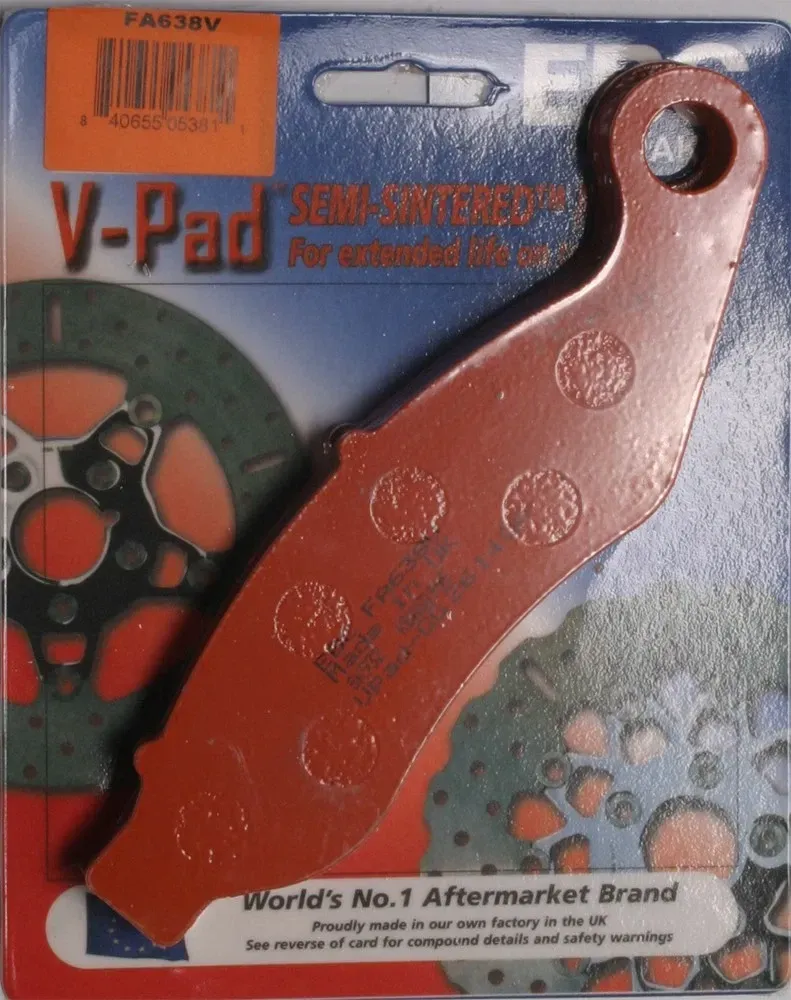 EBC Semi-Sintered V Brake Pads FA638V