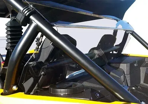 Spike UTV Rear Windshield Dust Panel Clear For Yamaha YXZ 1000  63-1157