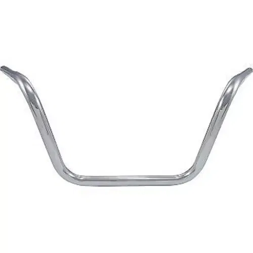 LA CHOPPERS LA-7312-12 Chrome Hefty 1-1/4" 12.5" Ape Hanger Handlebars for 1"