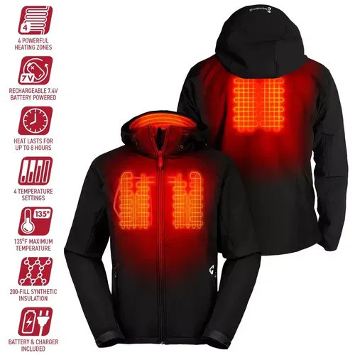 2025 GERBING HEATED CLOTHING 7V TORRID SOFTSHELL HEATED JACKET 2.0 - PICK SIZE