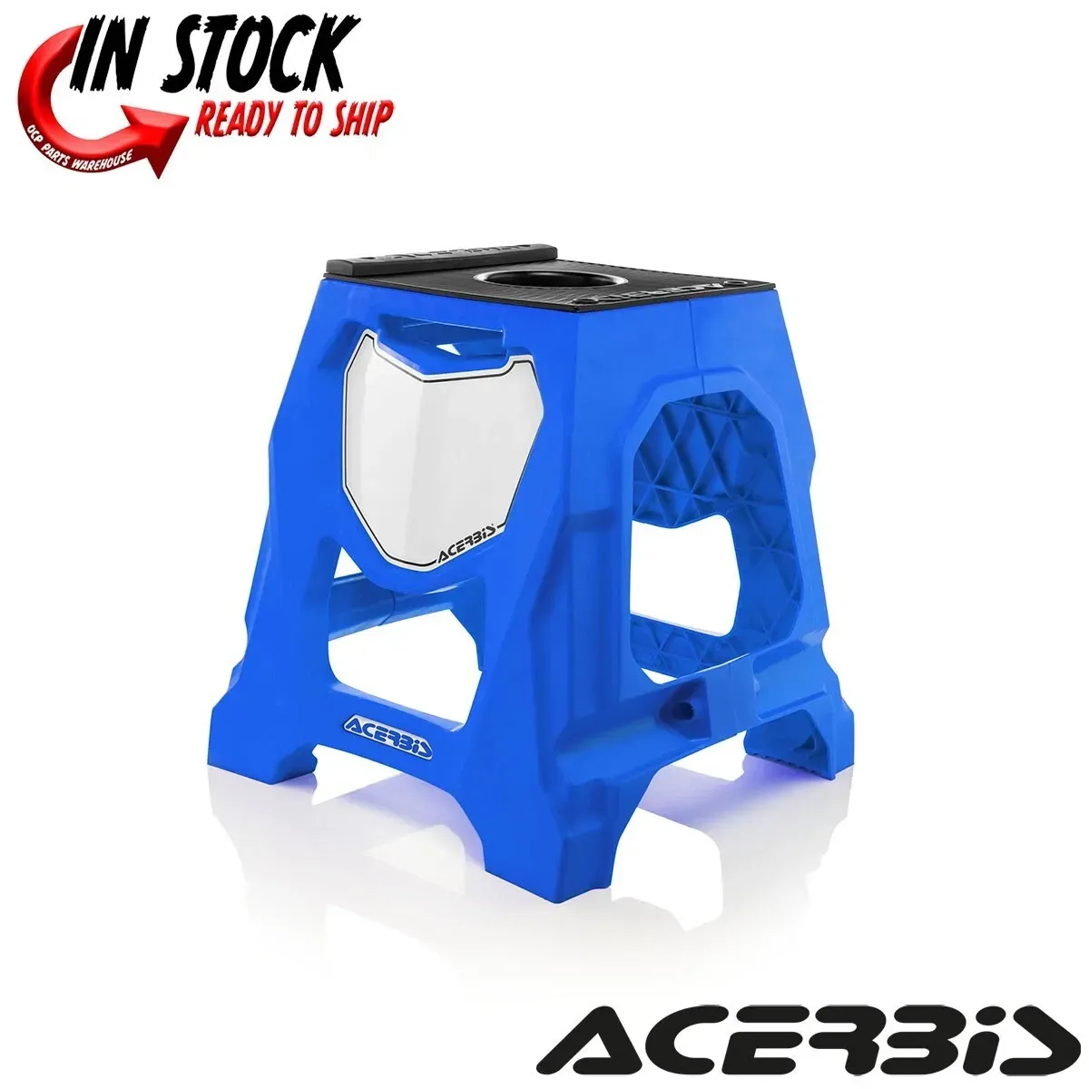 Acerbis 711 MX Dirtbike Dirt Bike Moto Stand Blue NEW