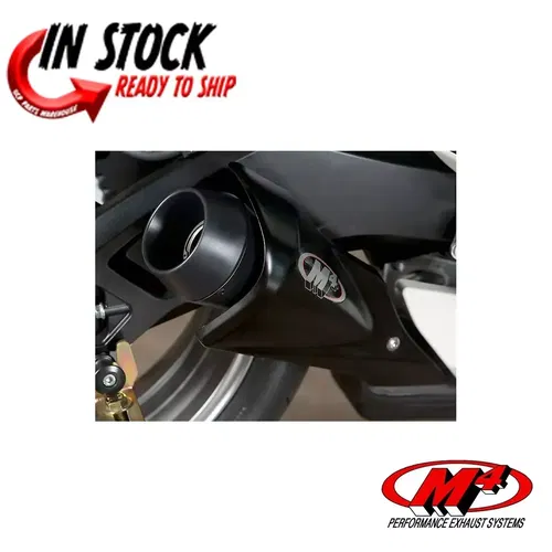 M4 GP Series Slip On Exhaust for Suzuki GSXR600 750 Black