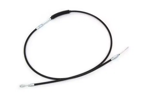 72.8" Black Vinyl Clutch Cable for Harley Davidson by V-Twin