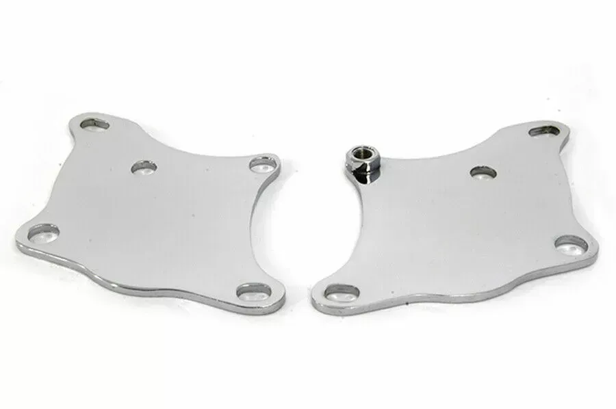 Chrome Front Lower Motor Mounts for Harley Davidson by V-Twin