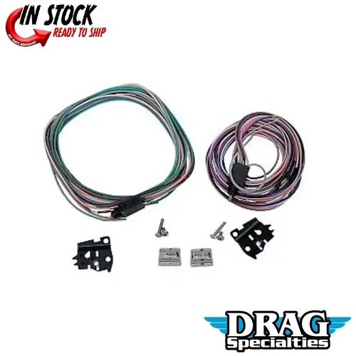 Drag Specialties 0616-0124 Chrome Radio Handlebar Switch Kit for 99-13 Twin Cam