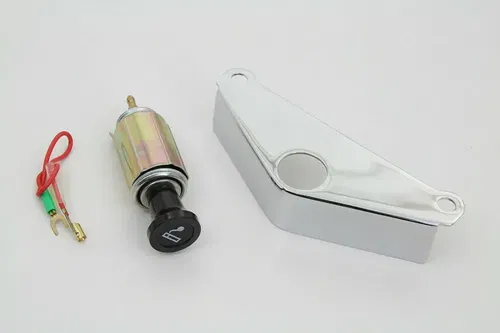 Cigarette Lighter with Bracket for Harley Davidson by V-Twin
