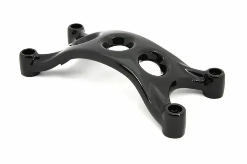 Black 39mm Fork Brace for Harley Davidson by V-Twin