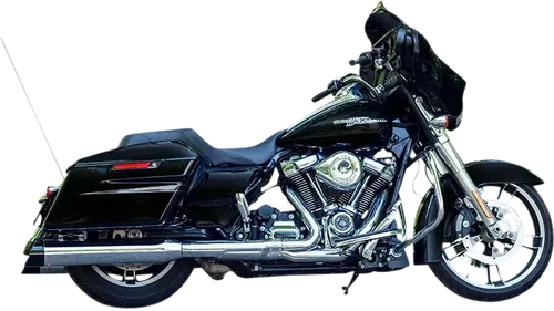 S&amp;S CYCLE Fits 4-1/2" Chrome MK45 Cutlass Performance Mufflers 550-1011