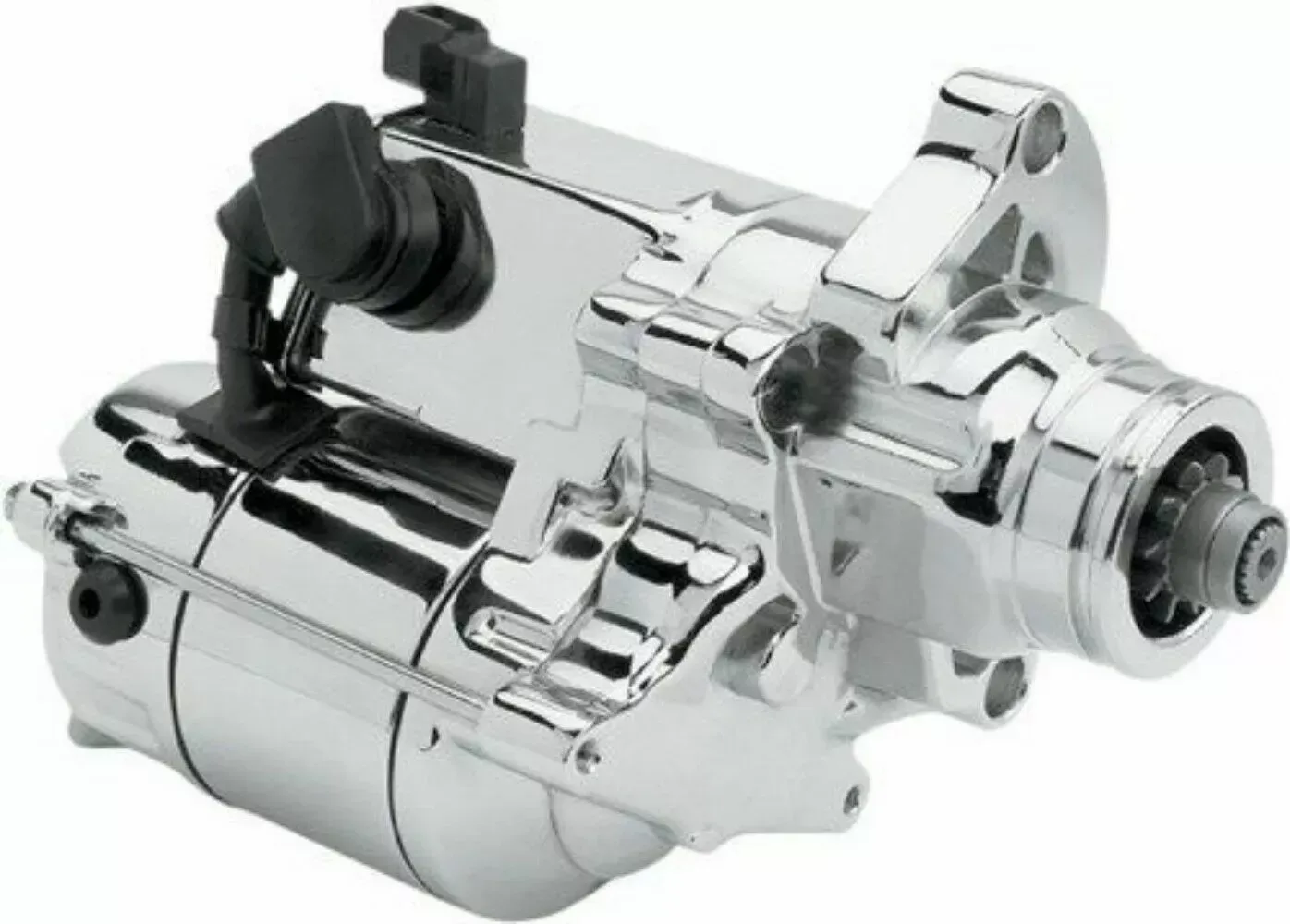 Chrome Starter Motor 1.4kW for Harley Big Twin 07-17 Drag Specialties 2110-0248