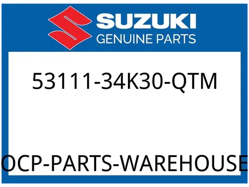 Suzuki OEM Part 53111-34K30-QTM FENDER, FRONT (CAMOUFLAGE)