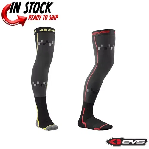 NEW! 2025 EVS FUSION KNEE BRACE SOCKS MOTOCROSS OFFROAD - PICK SIZE & COLOR