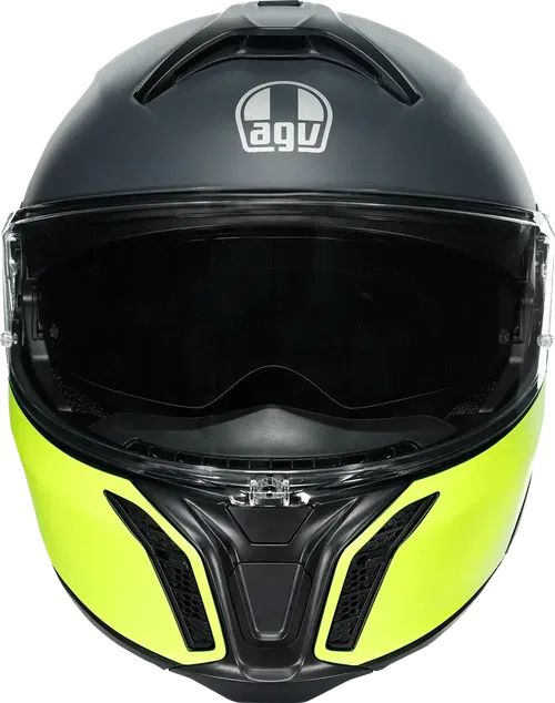 AGV Tourmodular Helmet - Balance - Black/Yellow Fluo/Gray - 2XL 211251F2OY00116