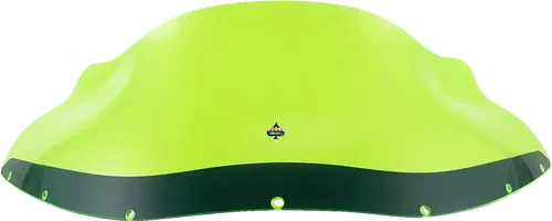 KLOCK WERKS Kolor Flare* Windshield - 9" - Green Ice - Fits FXRP KWW-02-0610