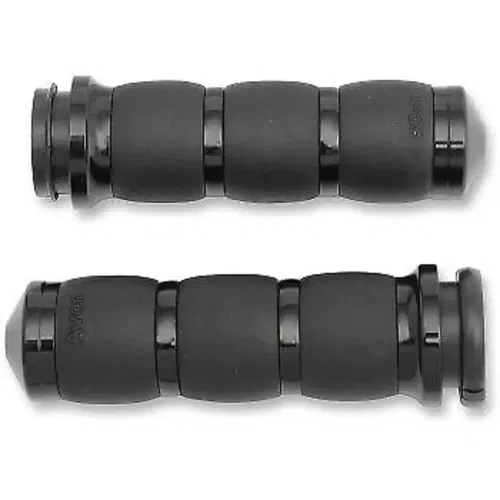 AVON AIR-96-FLY Black 3-Ring Velvet Air Hand Grips for Harley Electronic TBW