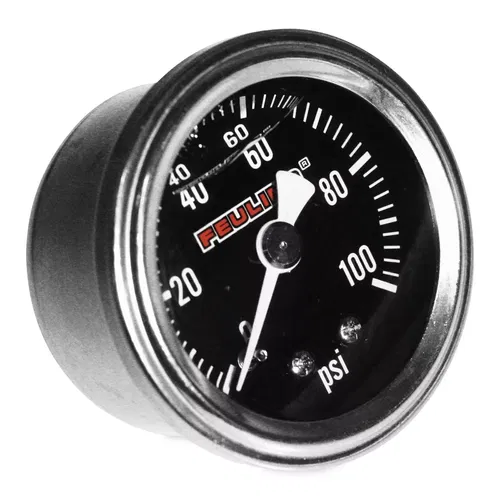 FEULING Oil Pressure Gauge Back Port Black Face 2212-0611