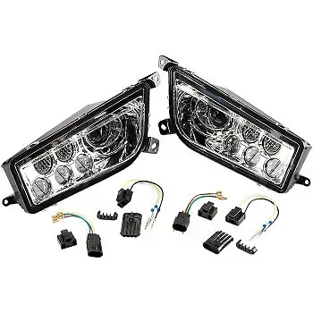 Moose Utility Division LED Headlight for RZR900/1000 Clear 2001-2227