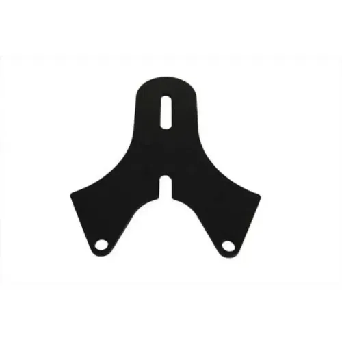 Black Front Seat Nose Bracket Steel Finished V-Twin 31-1244
