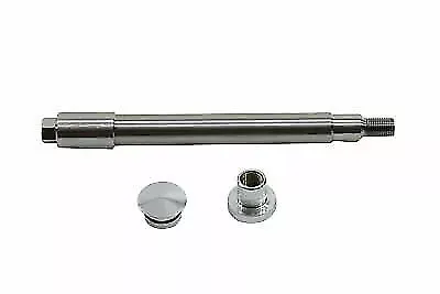 Chrome Flush Mount Front Axle for Harley Davidson by V-Twin