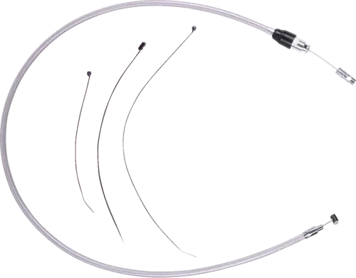 DRAG SPECIALTIES Quick Connect Clutch Cable - Upper - 54" - Stainless Steel