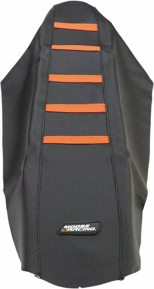 Moose Racing Ribbed Seat Cover Orange For KTM 0821-1791