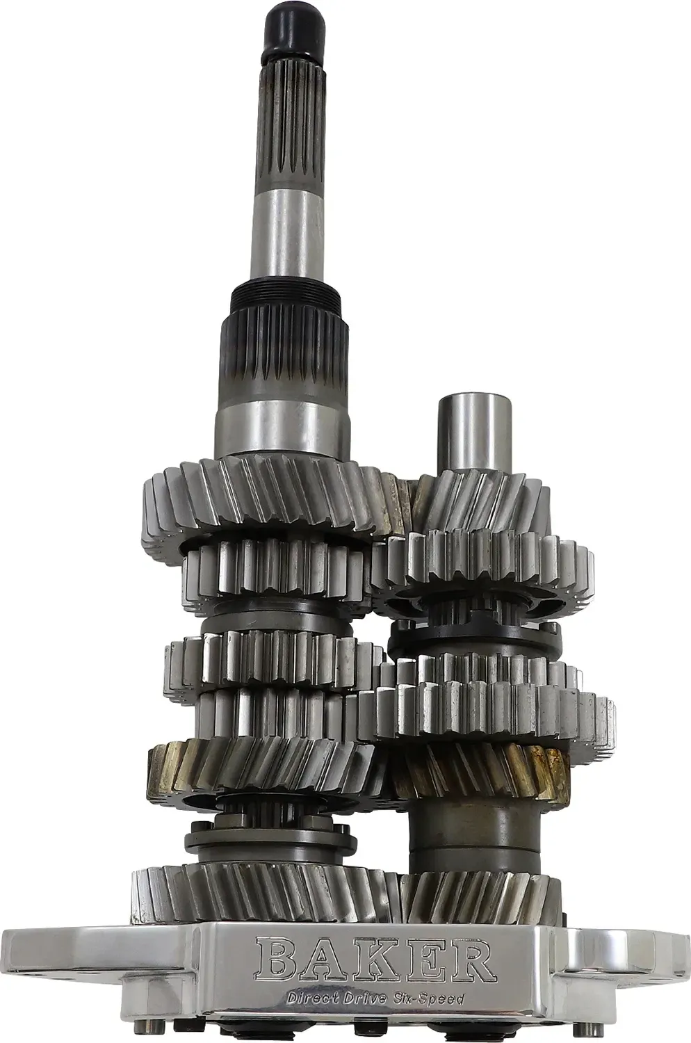 BAKER DRIVETRAIN Direct Drive Gear Set - Fits 6-Speed - Polished DD6-411PL-02