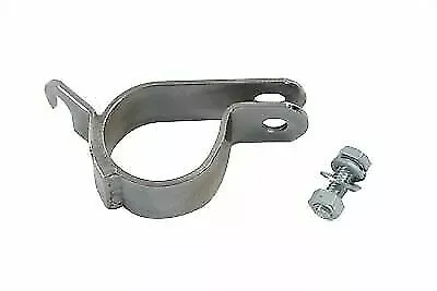 Crossover Chrome Header Clamp for Harley Davidson by V-Twin
