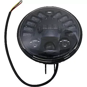 Custom Dynamics Adaptive Headlight with Mount Black 2001-2136