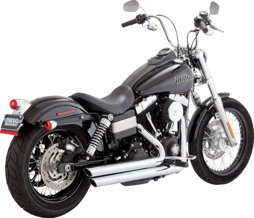 VANCE &amp; HINES Big Shots Staggered Exhaust System - Chrome 17958