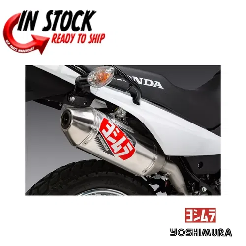 YOSHIMURA HONDA 2023-24 XR150L ENDURO RS-2 STAINLESS SLIP-ON EXHAUST AL. MUFFLER