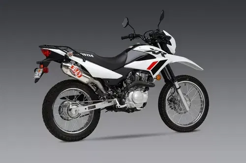 YOSHIMURA HONDA 2023-24 XR150L ENDURO RS-2 STAINLESS SLIP-ON EXHAUST AL. MUFFLER