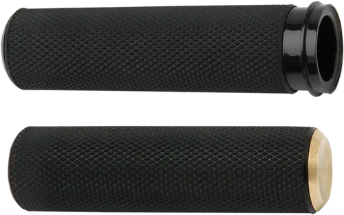 ARLEN NESS Knurled Grips - TBW - Brass 07-334