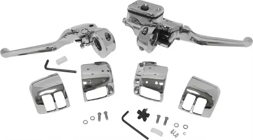 HARDDRIVE 9/16" Handlebar Controls Chrome w/o Switches  820-52932