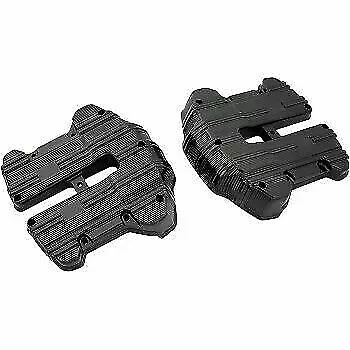 Arlen Ness Black 10-Gauge Rocker Box Top Covers Set for Harley M8 0940-1911