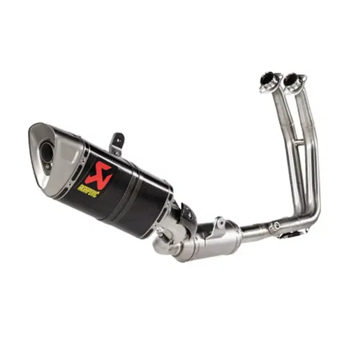 AKRAPOVIC TI/CF RACING LINE FULL EXHAUST SUZUKI 2023-2025 GSX-8S 24-2025 GSX-8R