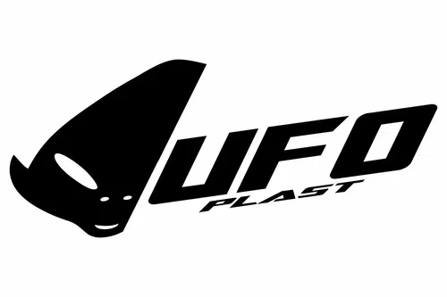 UFO Black Side Number Plates for CRF250R