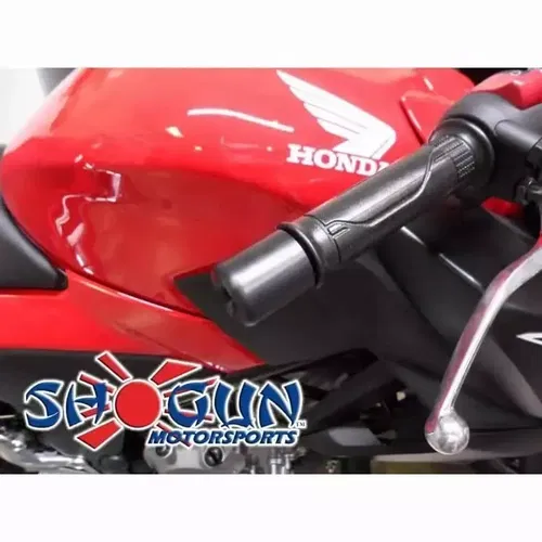 Honda 2000-03 CBR929RR CBR954RR Shogun Bar Ends Black - Bar End