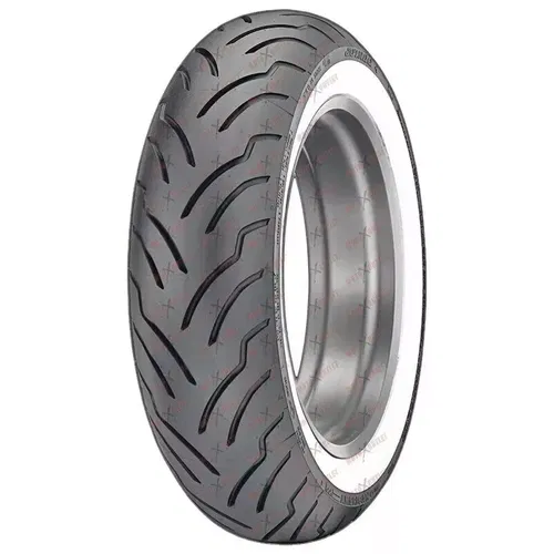 Dunlop American Elite MT90B16 Front Rear Tire Set White Wall MT 90 16 Whitewall