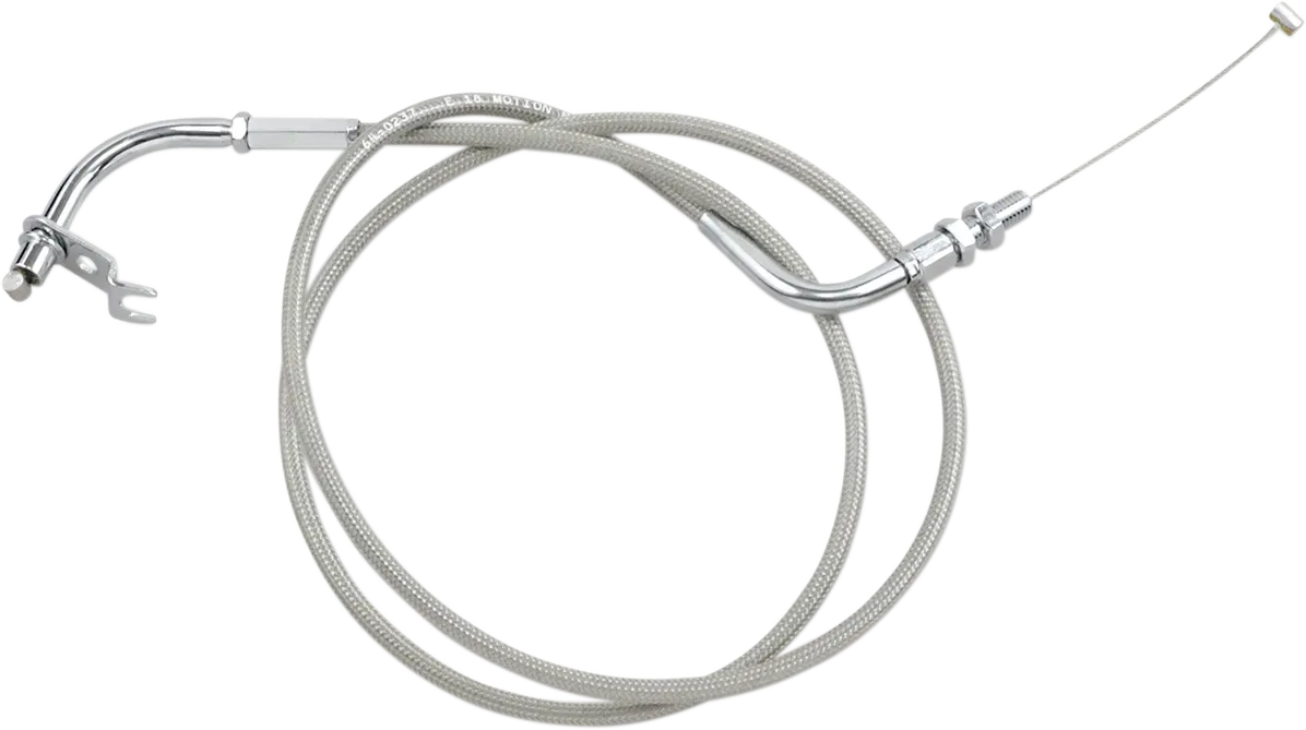 MOTION PRO Armor Coat Stainless Steel Throttle/Idle Cable For Cruisers - Pull -