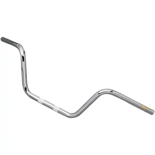 Flanders 1"  #1 Handlebars Knurled Dimpled for Harley Motorcycle Customs Chrome