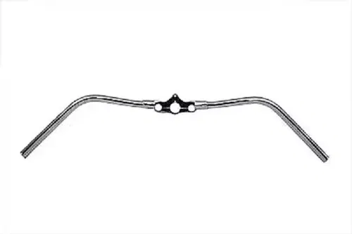 Inline Spring Fork 1 inch Handlebar Chrome fits Harley Davidson 49-0899
