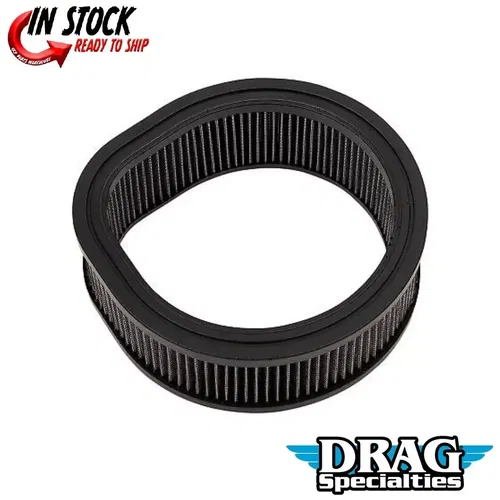 Drag Specialties 1011-4217 Paper Air Filter for S&S Super G & E Carb Air Filters