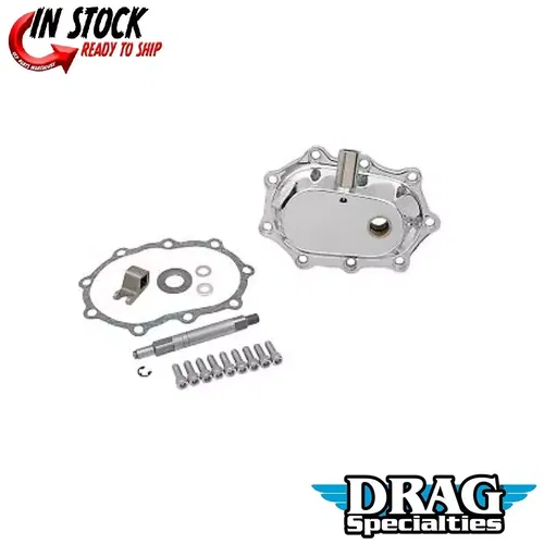 Drag Specialties 1105-0041 Chrome Heavy-Duty Kicker Cover Kit