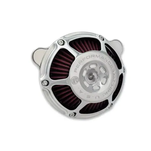 PERFORMANCE MACHINE MAX HP AIR CLEANER KIT CHROME 0206-2164-CH