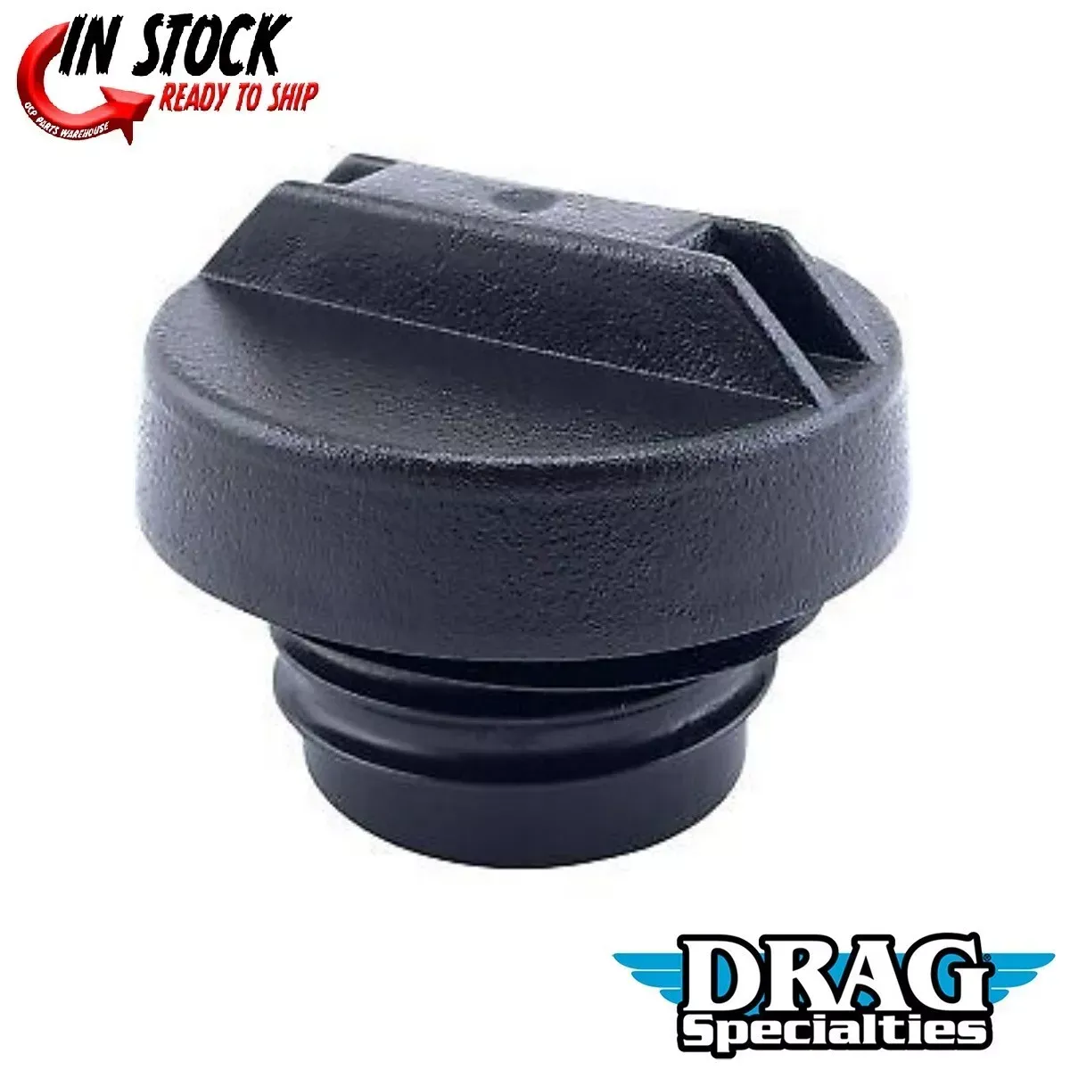 DRAG SPECIALTIES 0703-0821 Dresser Style Screw-In Gas Cap 92-22 FLHT/FLTR/FLT