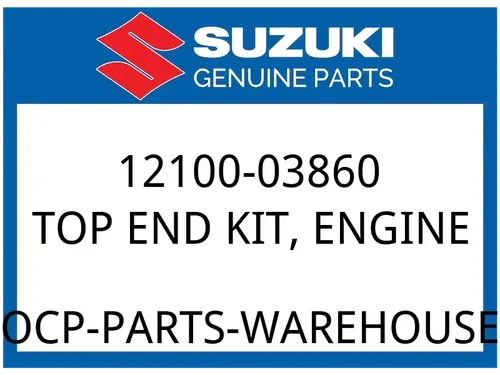 Suzuki OEM Part 12100-03860 TOP END KIT, ENGINE