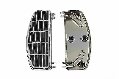 Driver ISO Insert Footboard Set D Shaped for Harley Davidson by V-Twin